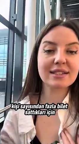 Uçağa binmemeleri için para teklif ettiler. İstanbul Havalimanında skandal olay 2